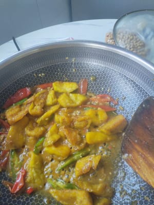Remove from the pot when the soup is dry.