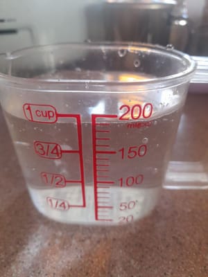 毫升清水