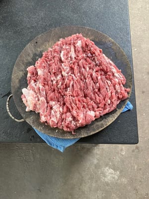 Porc haché