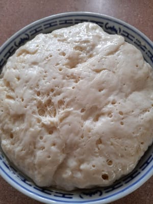 Wow,, dopo aver aperto l'impasto