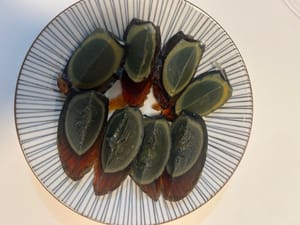 Quart d'oeuf en conserve