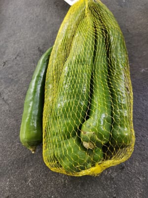 大绿辣椒茎