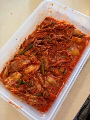 Gut fermentiertes Kimchi