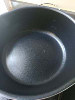 Erhitzen Sie die Pfanne