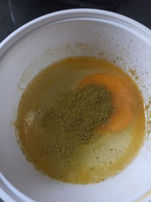 1/4 Kreuzkümmelpulver hinzufügen