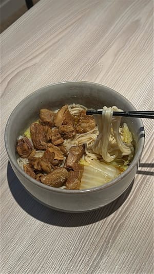 红烧牛腩面