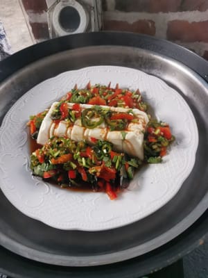 then put in the steamed tofu