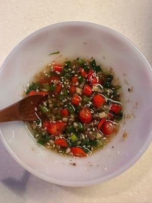 จากนั้นเติมซอสที่เหลือตามต้องการ