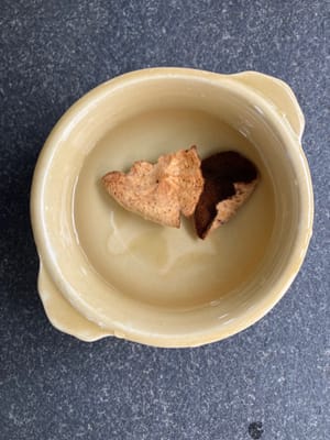 Mandarinenschale 2 Schalen