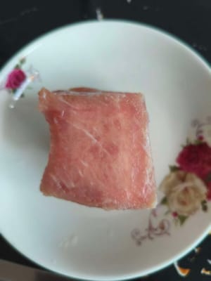 瘦肉。