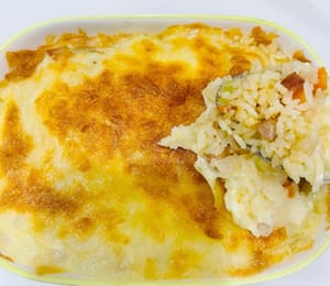 芝士薯仔泥焗飯