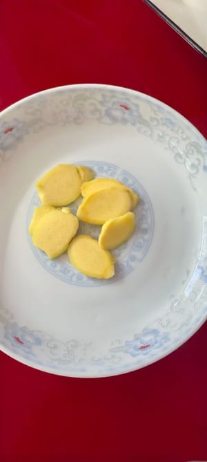 生姜10片五片飞水