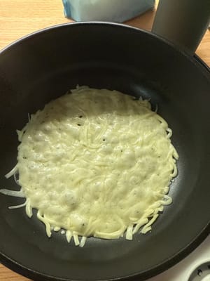 Waiting for the cheese to bubble