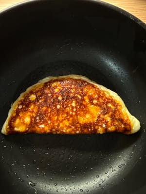 Crispy Cheese Eggs