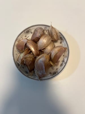 crush the garlic