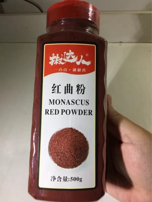 4 Gramm rotes Hefereismehl