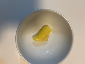 Un petit morceau de gingembre
