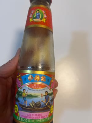 1/2 cuillère à café de sauce aux huîtres
