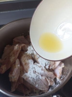 Ajouter le jus d'ail