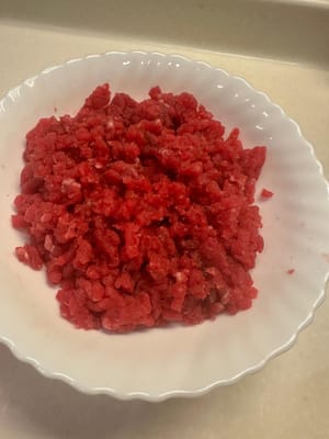 carne macinata di manzo