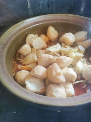 luego poner el tofu kempong