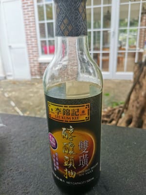 sauce soja salée