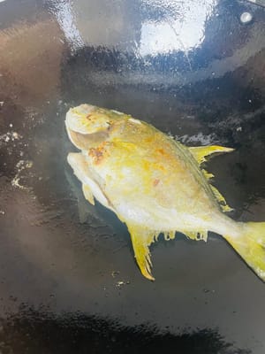 昔は魚を揚げたりもしたよ😀鉄鍋で揚げるのもストレスフリー。