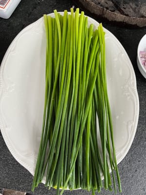 チャイブの花