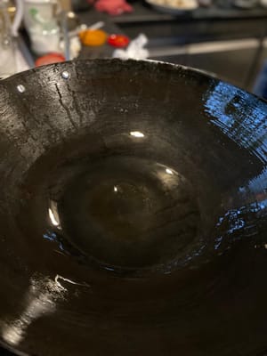 燒到鍋熱先至落油