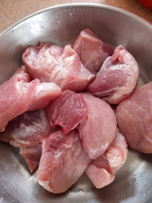 gr of chopped pork