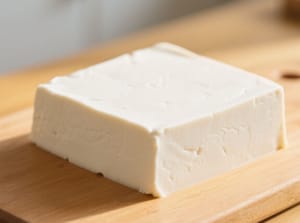 un pezzo di tofu