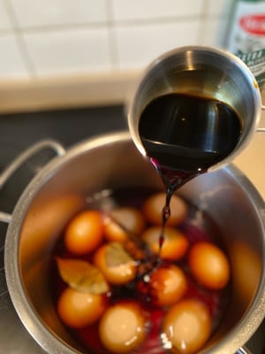 醤油100mlを加える
