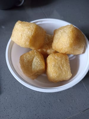 semillas de tofu fritas