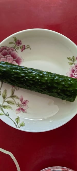 青瓜半条。