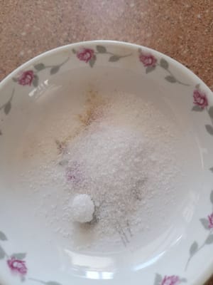 /4 cucharada de azúcar granulada