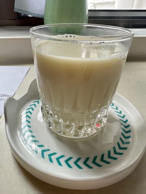 Latte di soia nera fatto in casa