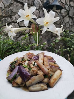 tumis terong siap untuk dihidangkan