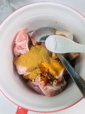鹽四分之一湯匙