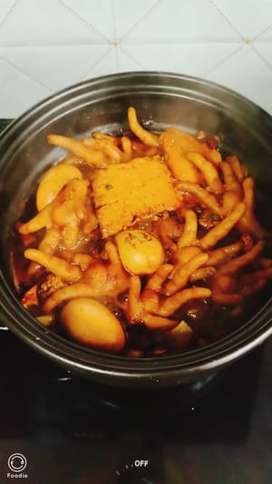 啊!軟爛入味,再也不用在外面買滷雞爪啦,自己在家做乾淨衛生吃得放心