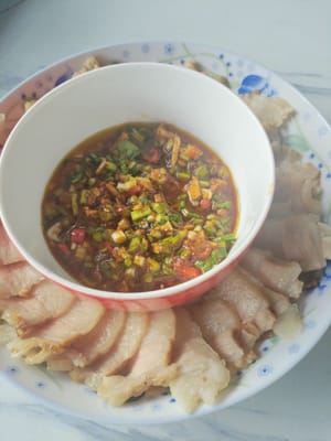 campurkan saus dan sajikan.