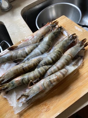 冷凍黑虎蝦