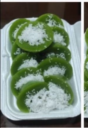加上食材（新鮮椰子肉）即可食用