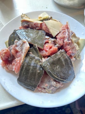 如有需要，去除多餘的脂肪