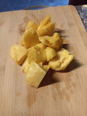 Ananas coupé