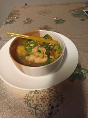 Soupe de poisson-chat Palembang