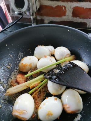 then put in the eggs