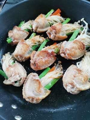 小火煎炒