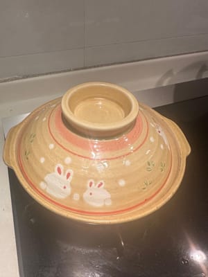 ปิดฝาและปรุงต่ออีก 6 นาทีด้วยไฟปานกลาง