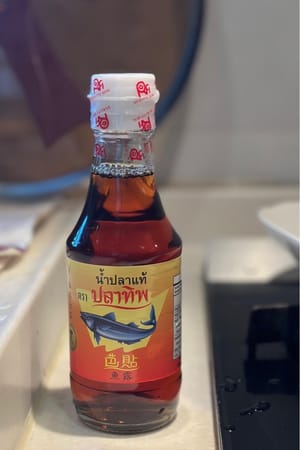 Sauce de poisson thaï