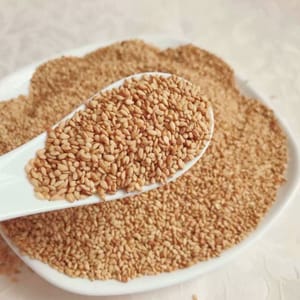 熟白芝麻15克